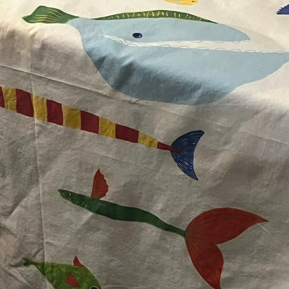 Pottery Barn 100% organic cotton Colorful sheets no PC/ Firm Price - Picture 12 of 16